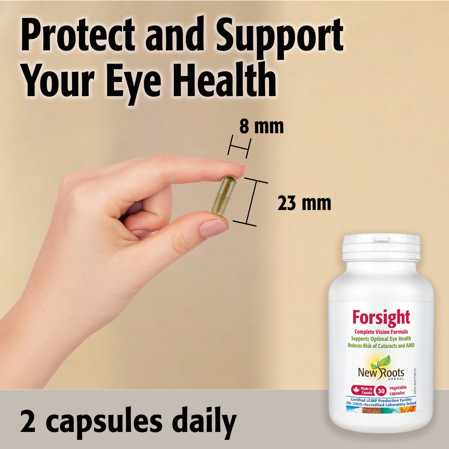 Forsight Complete Vision Formula With 5.5 mg of Lutein