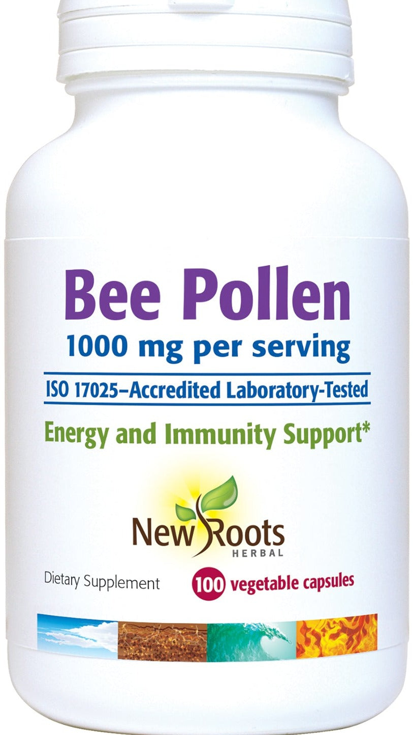Bee Pollen 500Mg (1000 mg/dose), 100 Vegetable Capsule