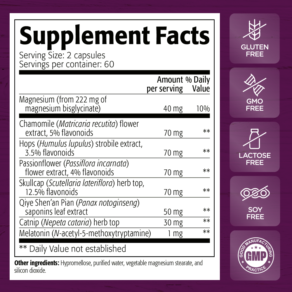 Sleep⁸ 120 Vegtable capsules