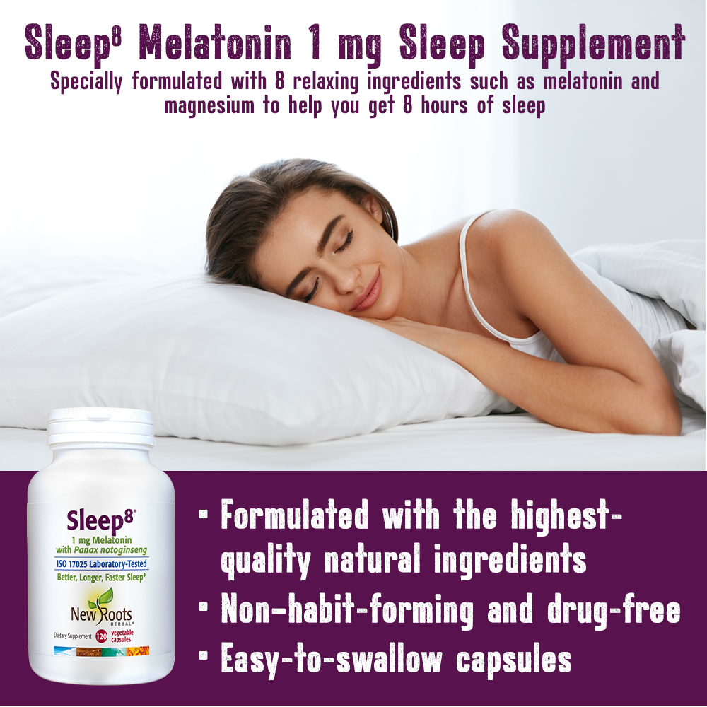 Sleep⁸ 120 Vegtable capsules