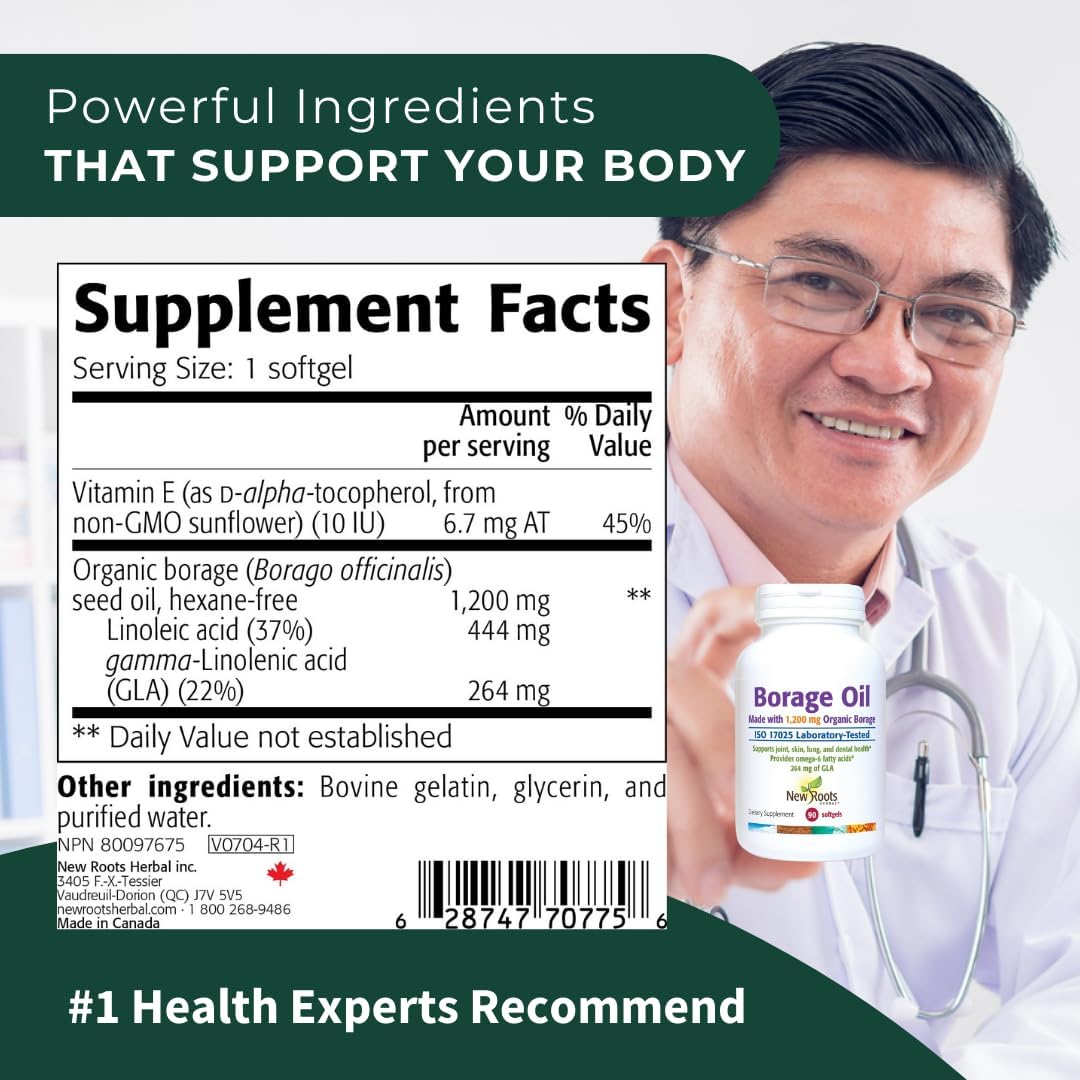 Borage Oil (90 softgels)