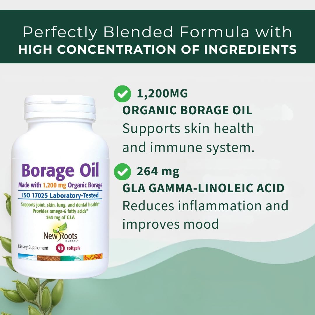 Borage Oil (90 softgels)