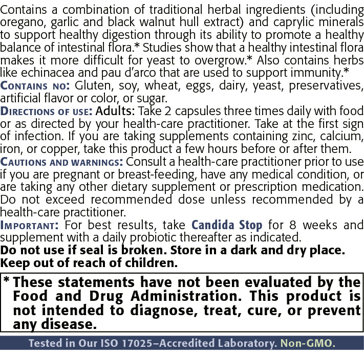 Candida Stop
