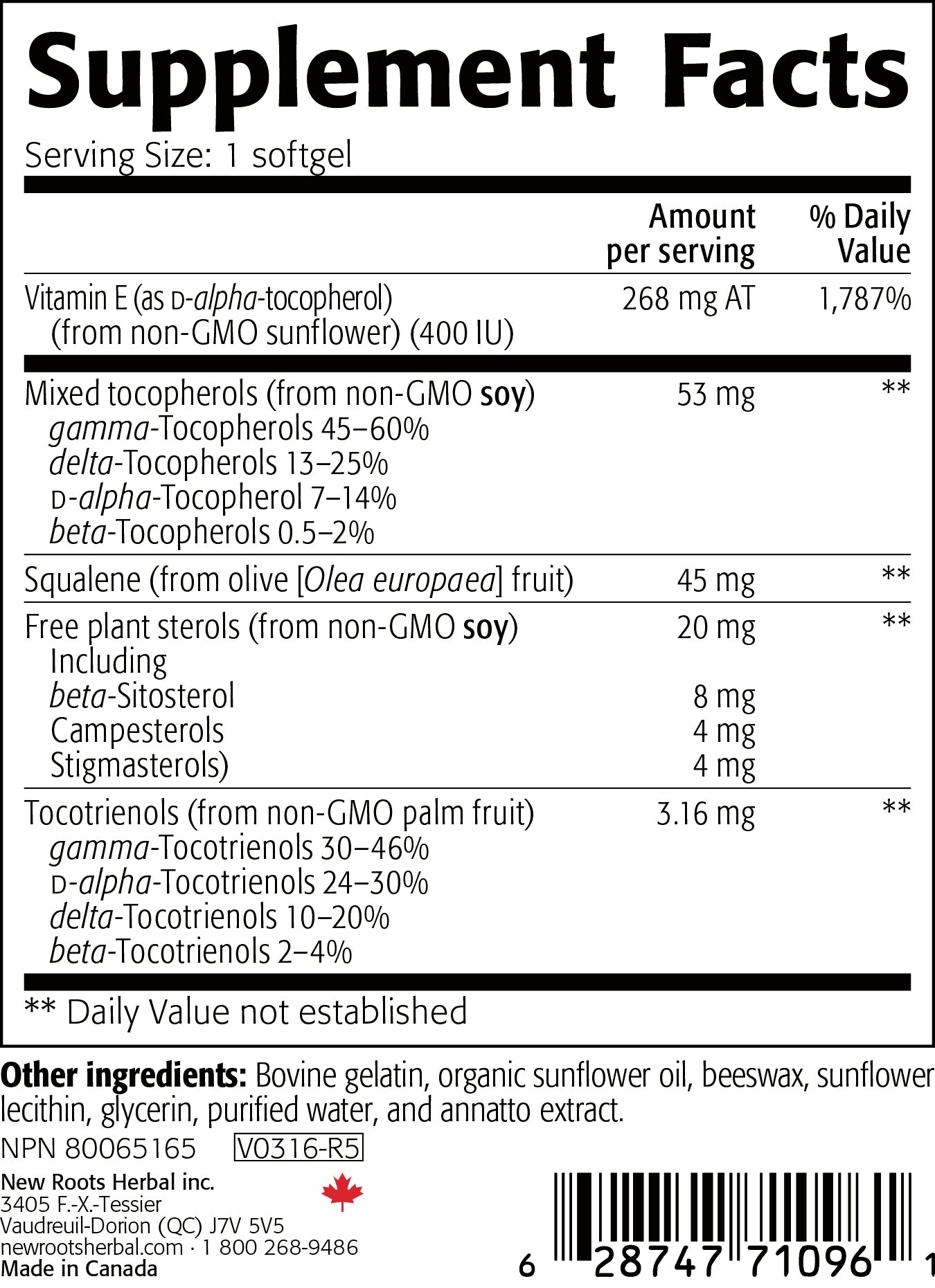 Vitamin E8 400 IU