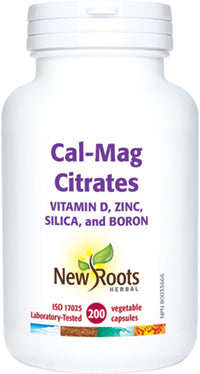 Cal-Mag Citrates Vitamin D, Zinc, Silica, and Boron