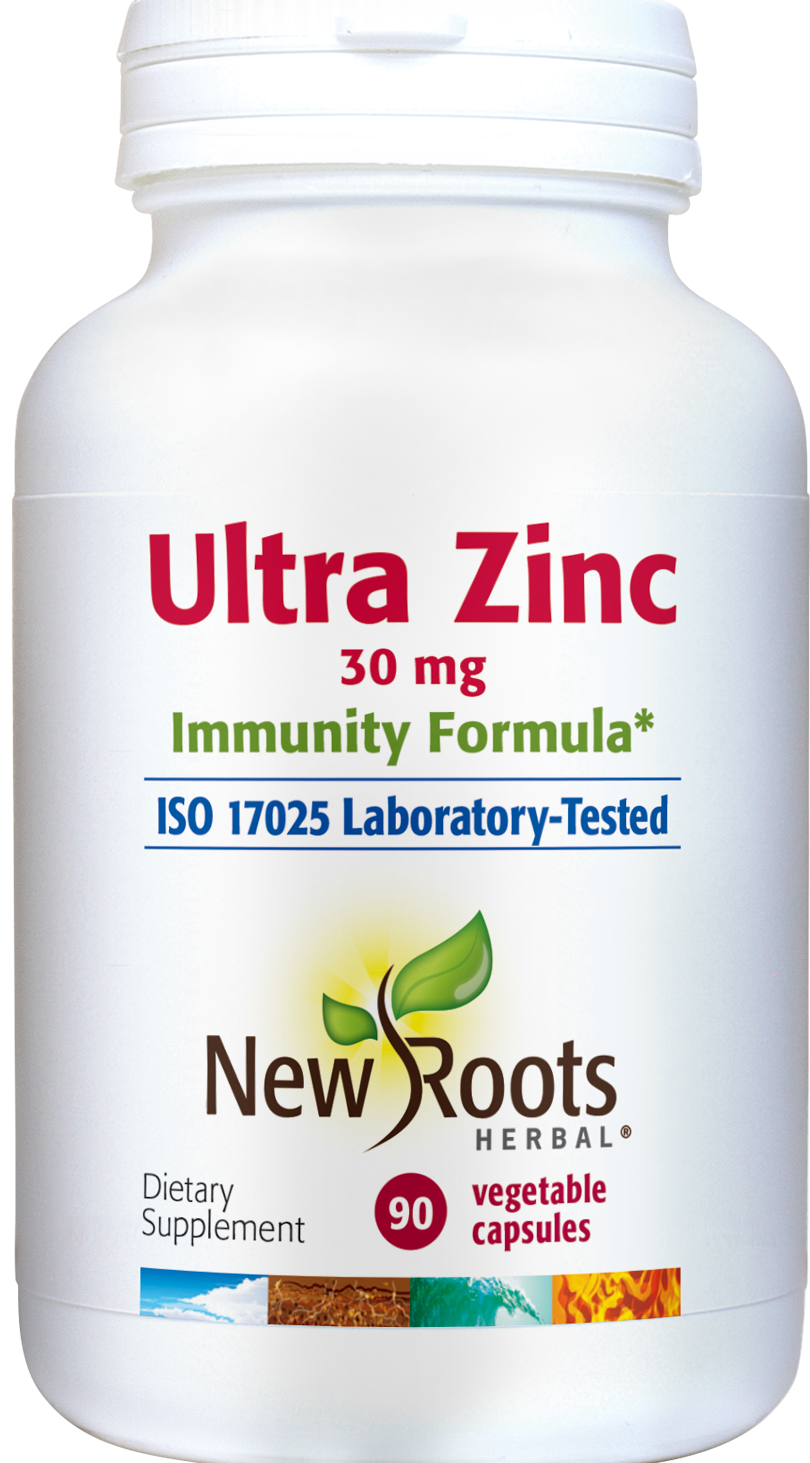 Ultra Zinc 30 mg (90 Veg Caps) New Roots Herbal