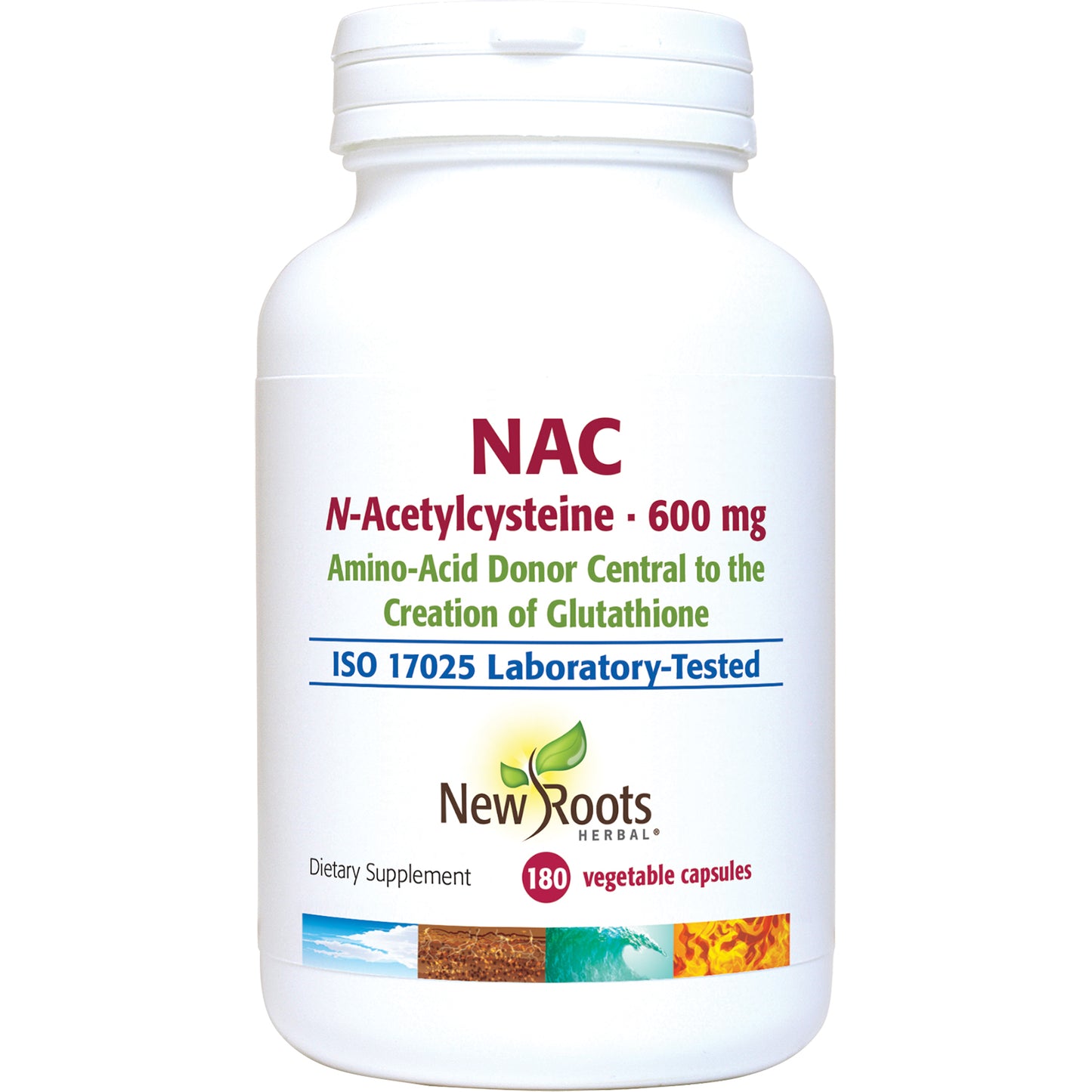 NAC Supplement N-AcetylCysteine 180 Vegetable Capsules