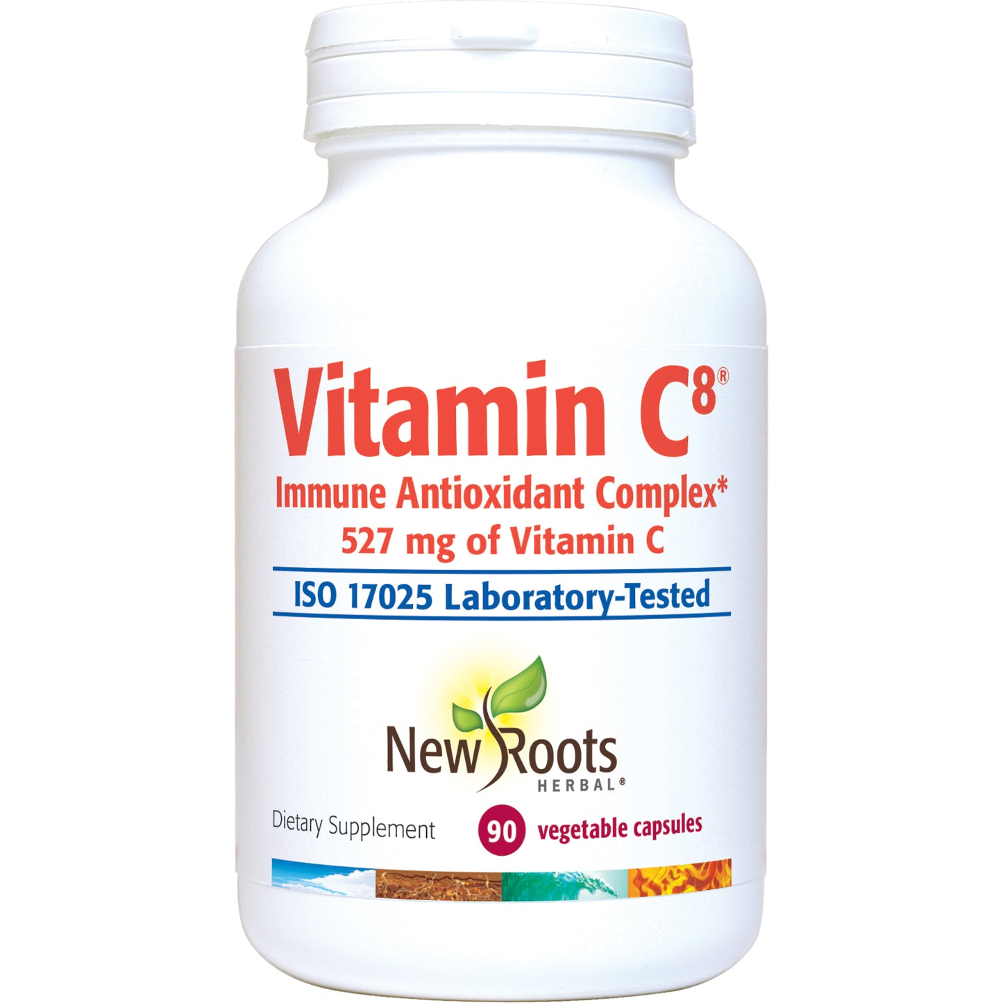 Vitamin C8, 527mg per Portion (180 Veg Caps)