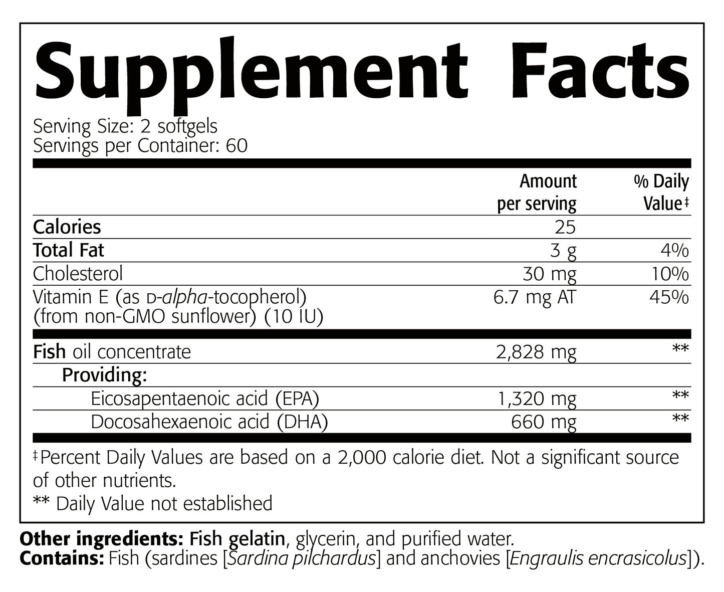 Wild Omega-3, 900mg, EPA 600mg DHA 330 mg