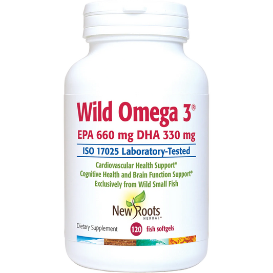 Wild Omega-3, 900mg, EPA 600mg DHA 330 mg
