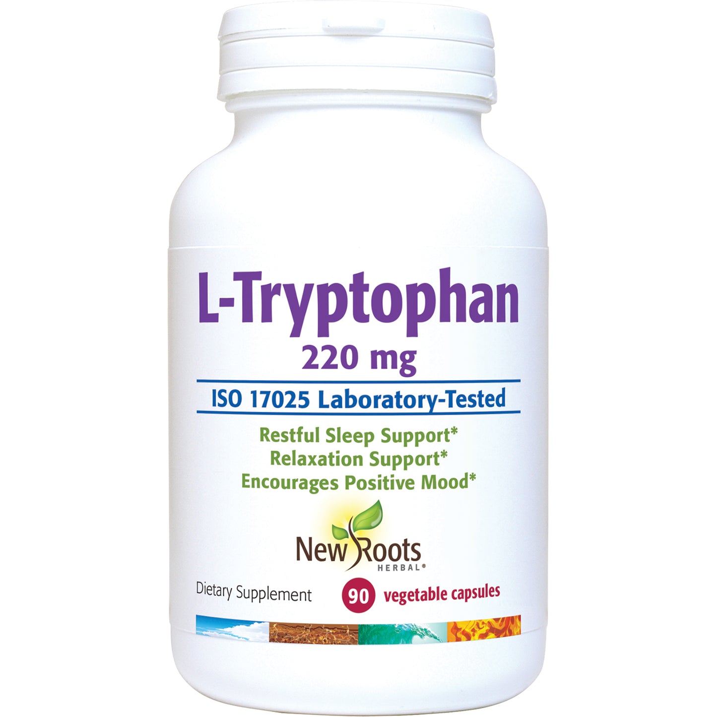 L-Tryptophan 220 mg (90 Veg Caps)