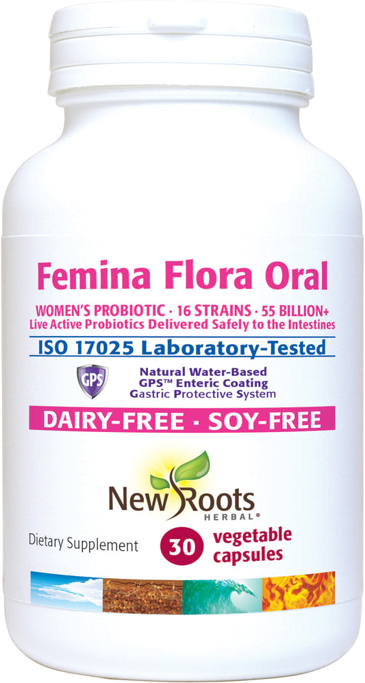 Femina Flora Oral Probiotics, 16 Strains, 55 Billion CFU