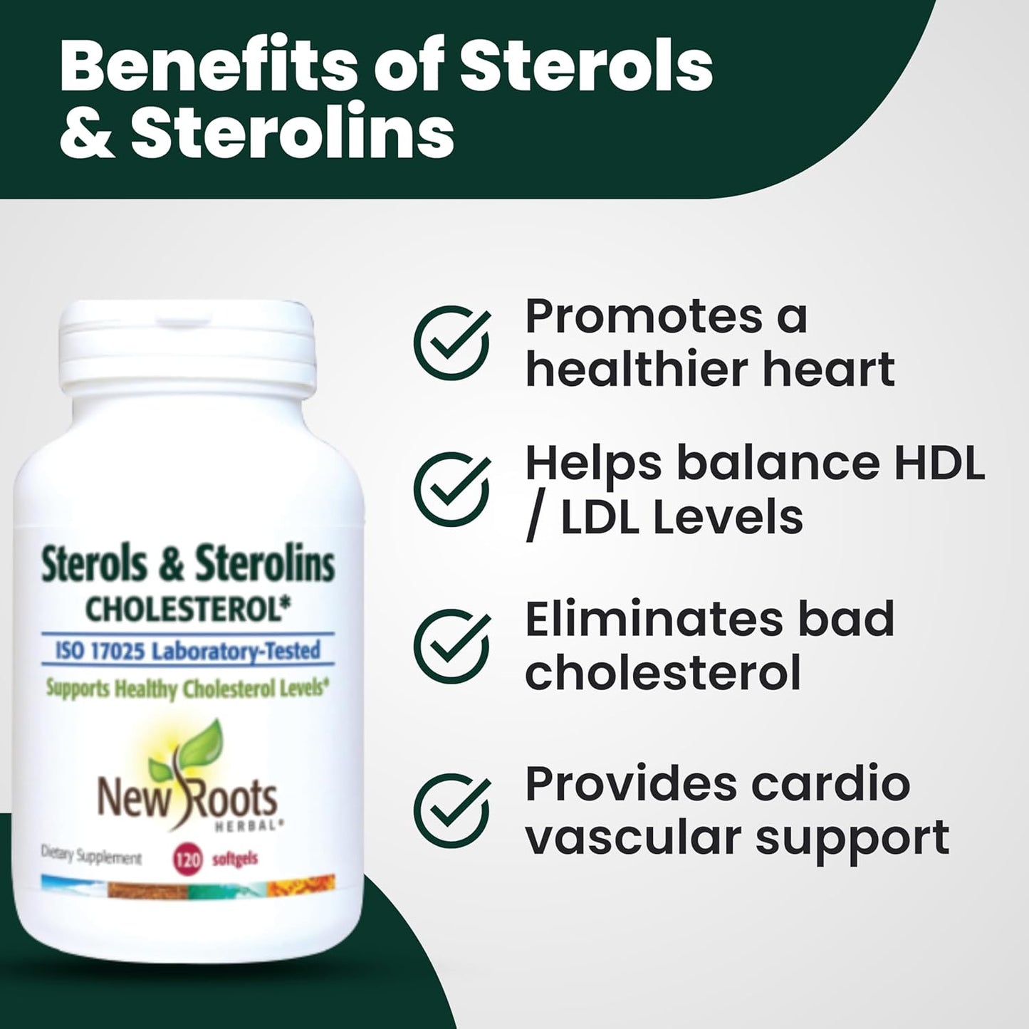 Sterols & Sterolins (120 Softgels)