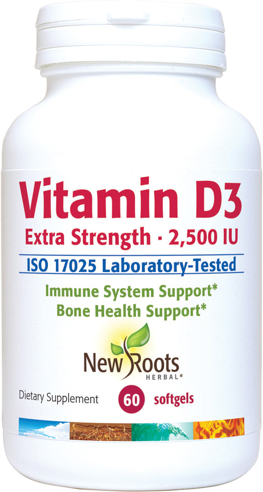 Vitamin D3 2,500 IU (62.5 mcg) (Softgels)