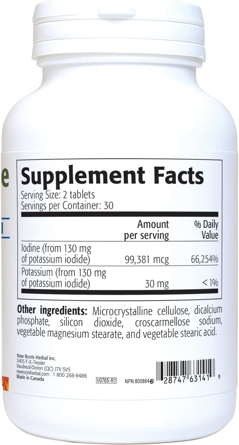 Potassium Iodide 65mg (60 tabs)