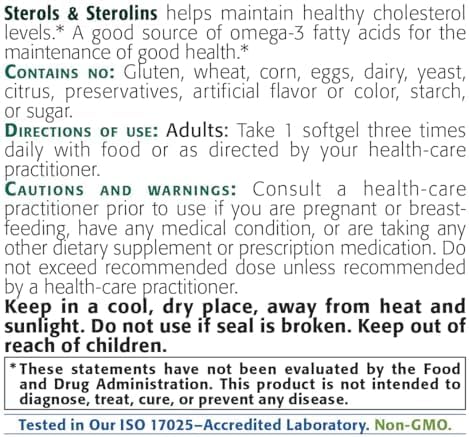 Sterols & Sterolins (120 Softgels)