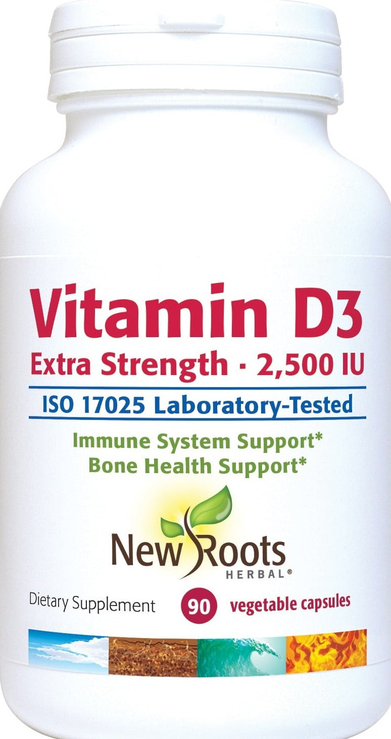 Vitamin D3 2,500 IU (62.5 mcg) (Vegetable Capsules)